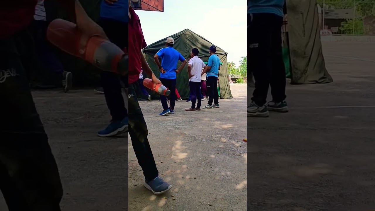 NCC cadet ko tant ka demo 