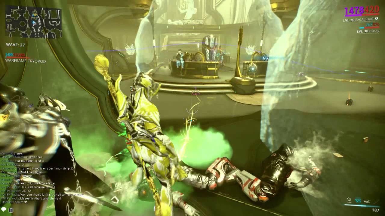 The Ultimate Rage - Warframe T4 Defense 40 Wave [ Failed + Rage ]