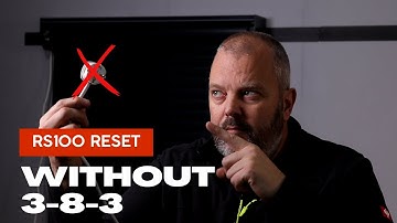 Easiest way to reset the Somfy RS100 IO motor (no need for the 3-8-3 sequence)