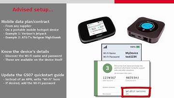 Leica GS07 – 04b: Connecting the CS20 to the internet (via Wi-Fi)