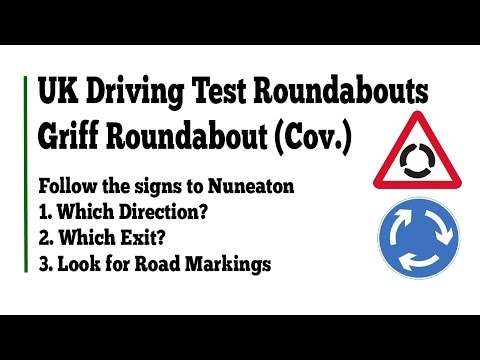 Coventry Driving Test Centre - Griff Roundabout /with Subtitles