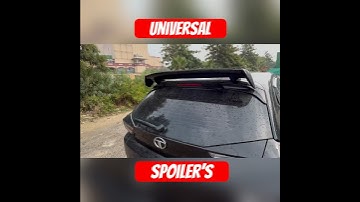 Batman spoiler #spoilers #univeruniv#swift #altroz #creta #breeza #modification #spoiler#accessories