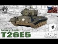 War Thunder: Heavy Tank T26E5,  American, Tier-4, Assault Tank