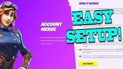How To Link All Fortnite Cross Platform Accounts Into One Epic - how to merge fortnite accounts 2019 transfer vbucks skins cosmetics ps4 xbox pc switch duration 6 35