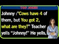Johnny Says THIS in Class… Mom Froze 😂 | School Jokes Mp3 Song