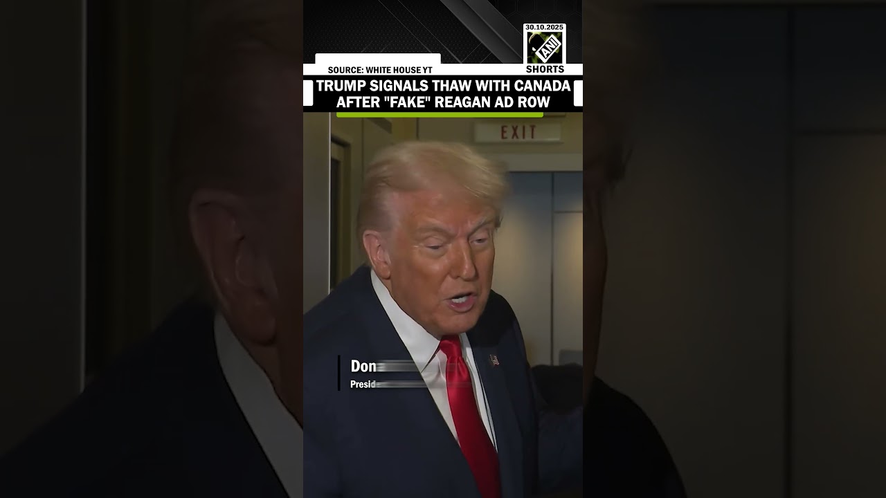 «Очень приятная беседа», — говорит Трамп, сигнализируя о потеплении отношений с Канадой после ска...