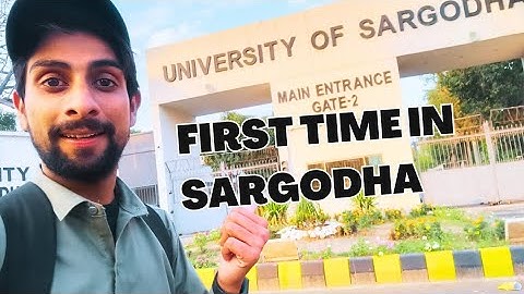 First Time In Sargodha | University of Sargodha | Draft vlog | Lahore To Sargodha | Funkaar vlogs |