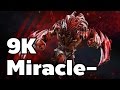 9K Miracle- Bloodseeker Mid Rank MMR Game