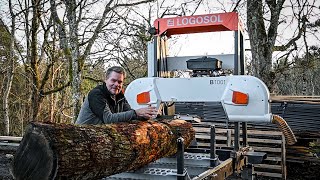 Oak on the mill and I show how flexible I am