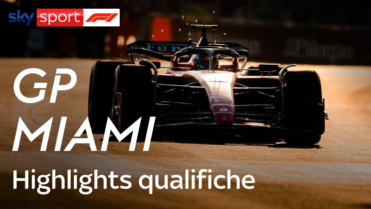 GP Miami highlights qualifiche Formula 1