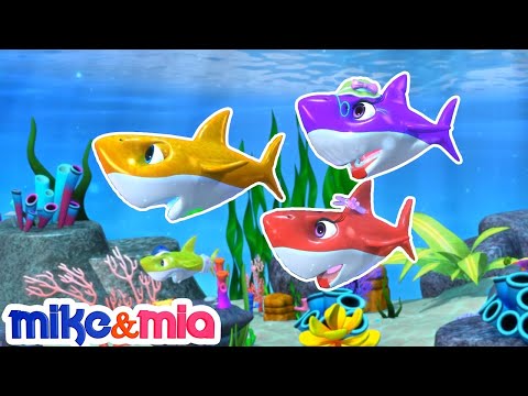 Baby Shark PART 2 & More Kids Songs! 🦈 Doctor Checkup, Jack and Jill, Baa Baa Sheep | Mike & Mia