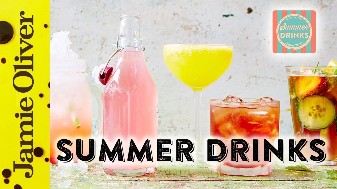 The Top 4 Summer Drinks | Drinks Tube | Jamie Oliver