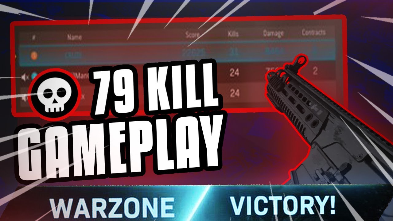 HOW TO WIN WARZONE GAMES (79 KILL GAMEPLAY) WORLD RECORD ATTEMPT!!!