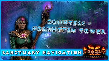 Find Countess FAST - D2R Atlas (Sanctuary Navigation Tricks) | Zeegers Stream Highlights (GUIDE)
