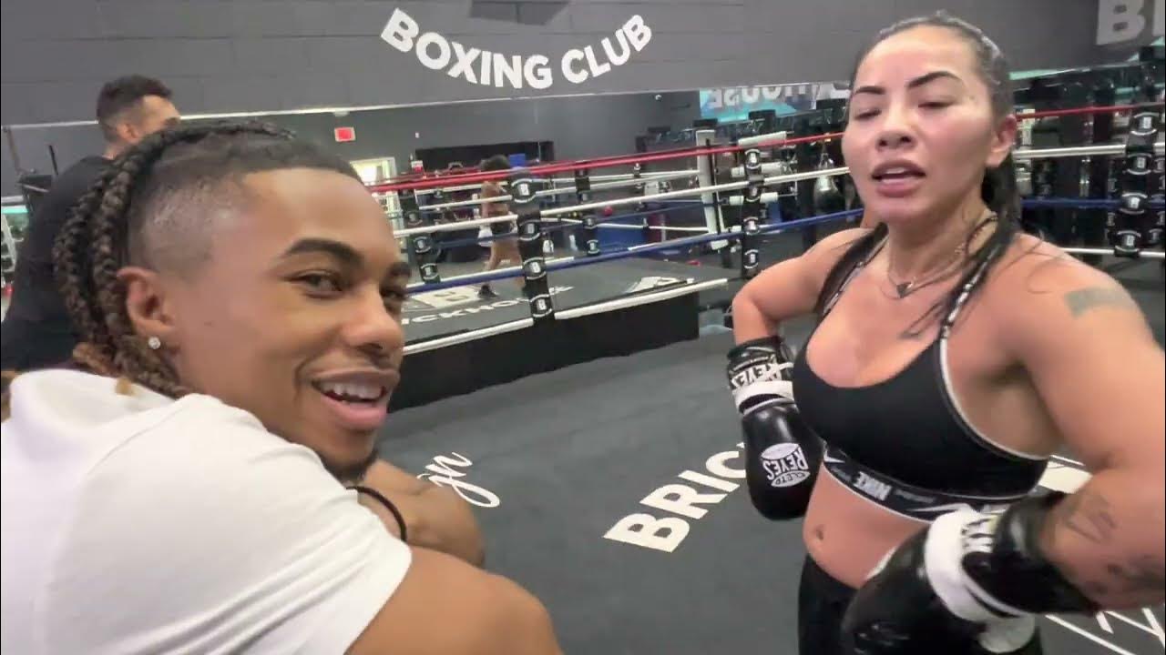 Heated Sparring Lil Kymchii Gina Balentina And Deen The Great How He Got