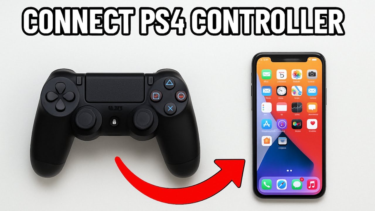 How to Connect PS4 Controller to Phone (iPhone and Android) - YouTube