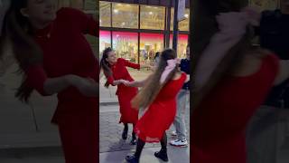 Karolina Protsenko And Cousins Having Fun