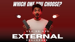 Stop Buying the Wrong External Drive: SSD or HDD Enclosure?⚡? For Android Mac ios windows