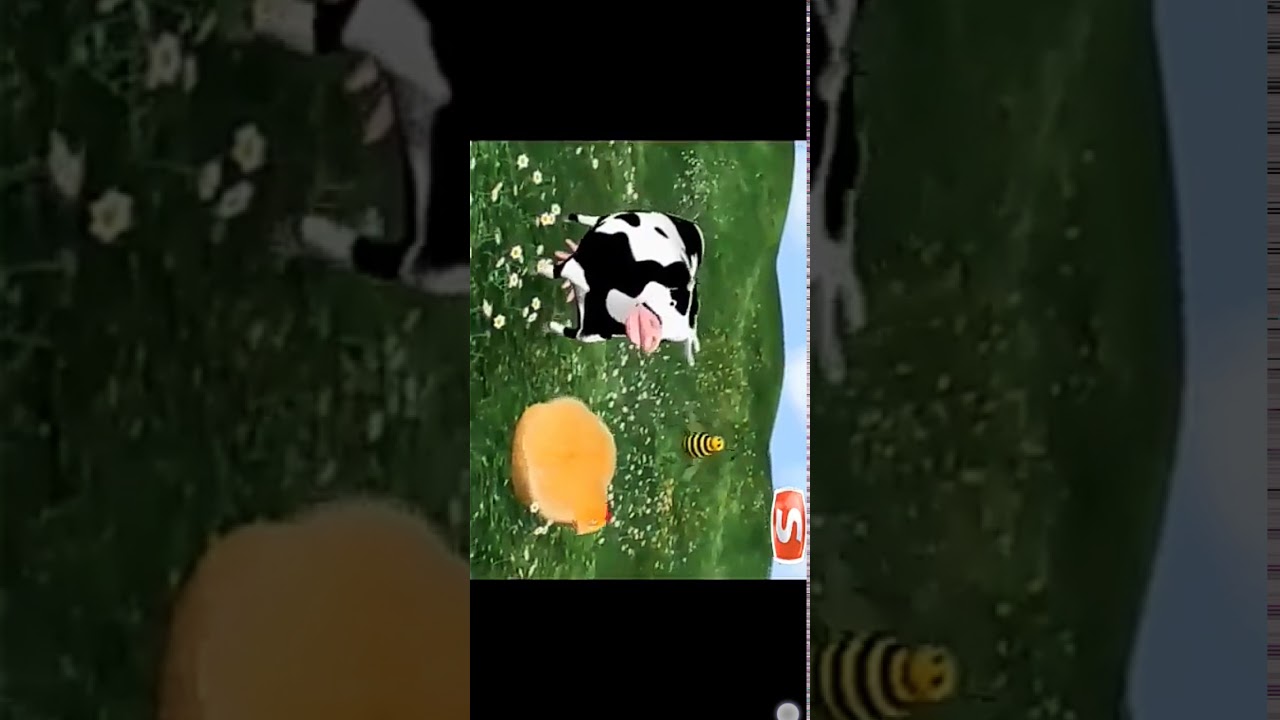 Hargo и узбек бенди превратились в корову и курицу и они вместе запели песню про говно