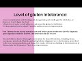 How I heal from Gluten Intolerance