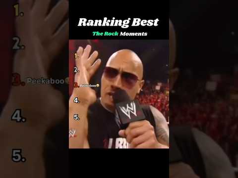 Best The Rock Videos Ranked! #ranking #therock #dwaynejohnson #top5 #ranking #funnyclip