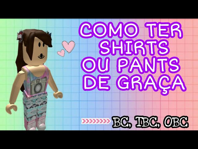 COMO FAZER CALÇA NO ROBLOX PELO CELULAR (Skin) 🎁😱 