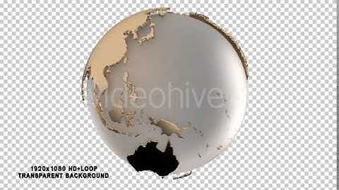 3d Earth Globe Motion Graphics Animation
