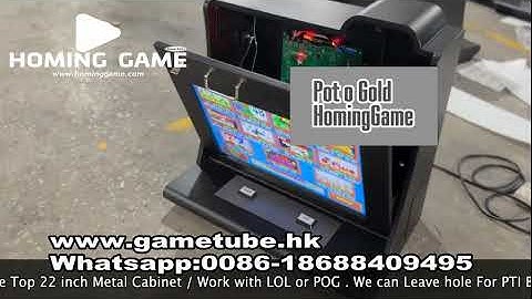 Factory Direct Pot O Gold 22” Metal Tabletop Arcade Game Machine Cabinet for Sale by HomingGame