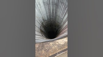 How far down is that 😅  #trending #tunnel #mine #rescue #blackhole #offroad #viralvideo