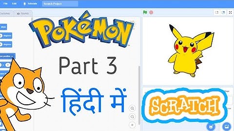 Pokemon In Scratch | How To Make A Pokemon Game In Scratch | Part 3