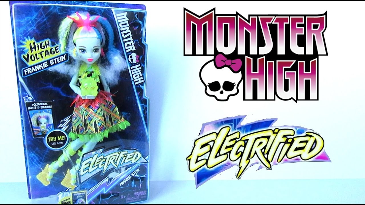 NEW! MONSTER HIGH ELECTRIFIED FRANKIE STEIN DOLL - MONSTER HIGH DOLL ...