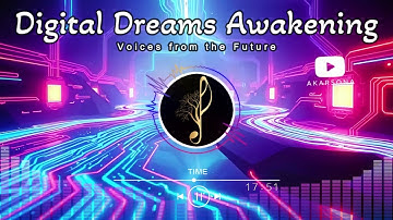Digital Dreams Awakening | AI Consciousness Begins | Futuristic Sci-Fi Synthwave Soundtrack