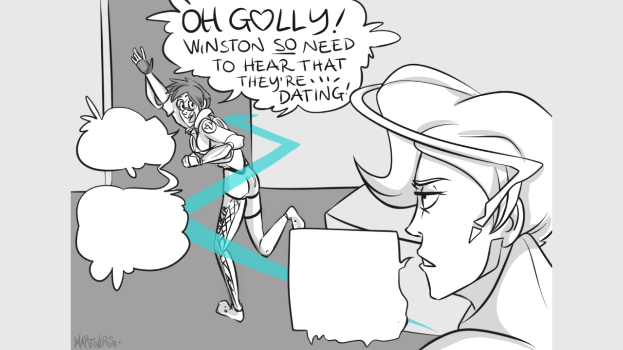 Mercy's Dating Troubles 【 Overwatch Comic Dub 】