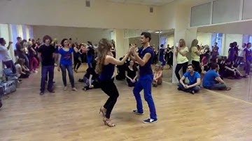 Открытый урок | HDF Studio.| Zouk от Kseniia Madiudia & Denys Bogdanov