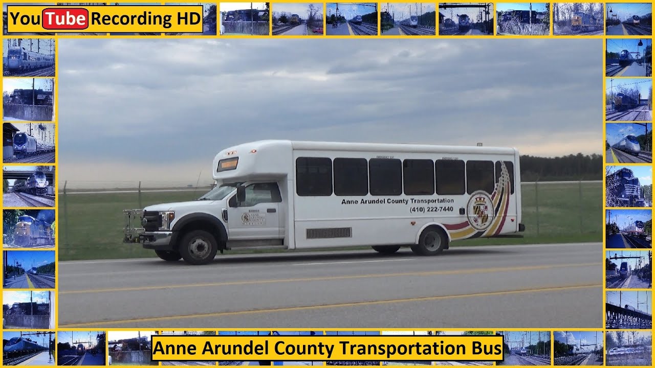 Anne Arundel County Transit Bus - YouTube Recording HD - YouTube