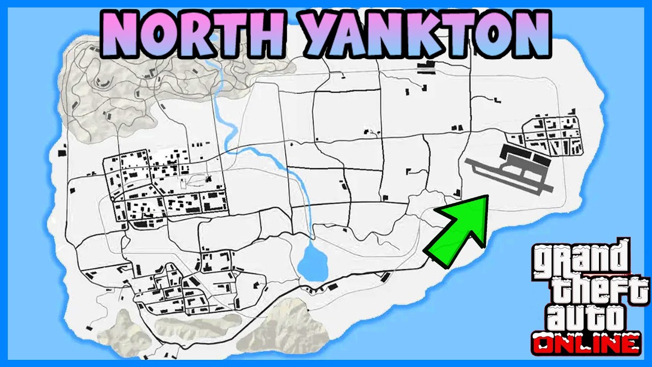❄️ Карта Северный Янктон (Людендорф) — незаконченная локация GTA Online!