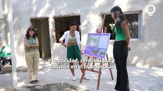 Recorrida por obra del Hogar Municipal del hogar municipal Ave Fénix.