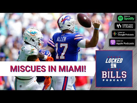 Miscues In Miami: Buffalo Bills Fall to Dolphins in Miami