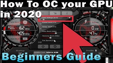 How to Overclock your GPU in 2020 - Very Easy Beginners Guide full version