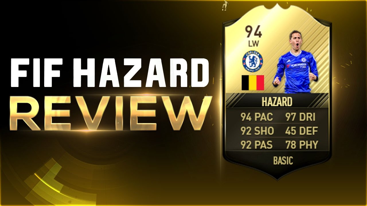 FIF HAZARD REVIEW+IG STATS|FIFA17 ULTIMATE TEAM