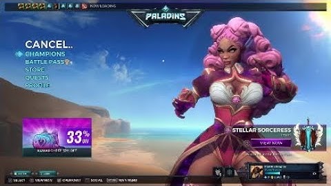 Paladins Game loading Theme