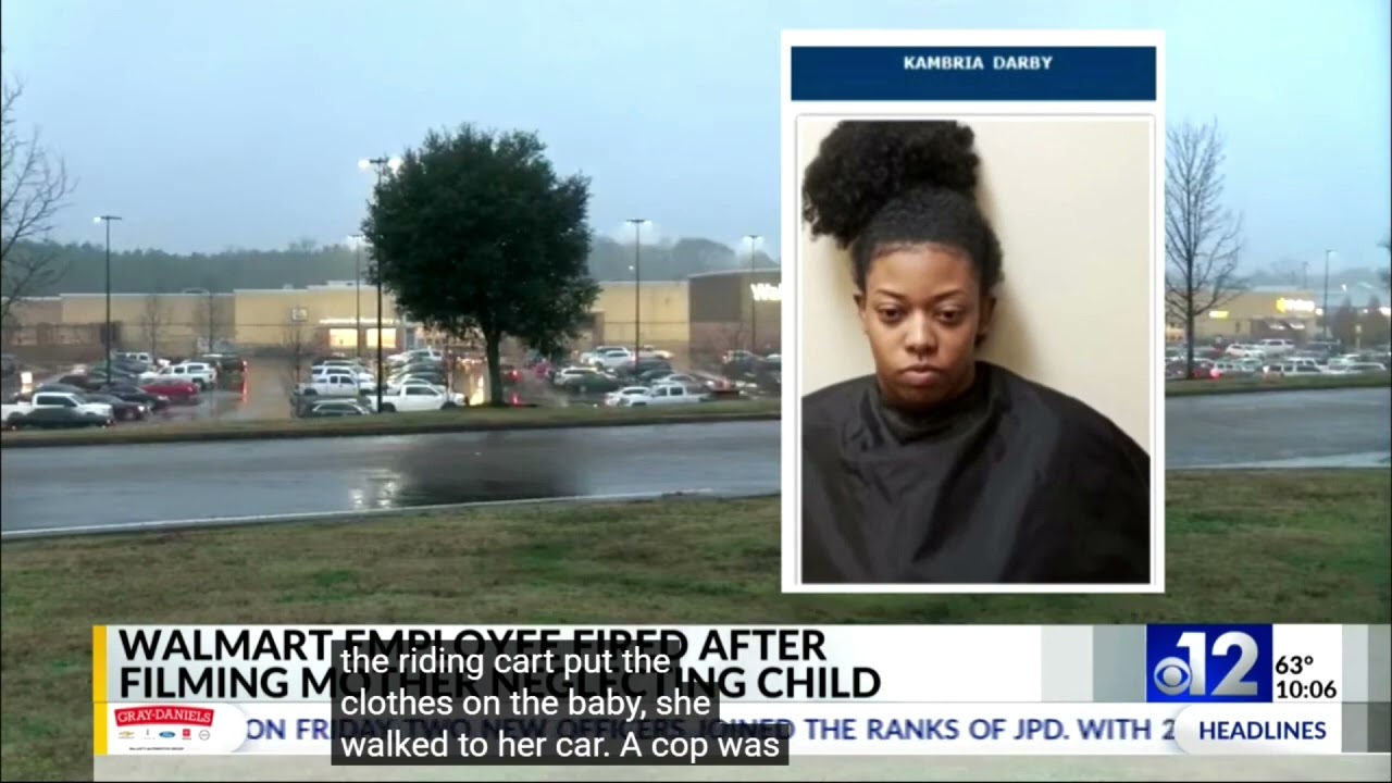 Mother Charged For Having Child Out In Only a Diaper In Freezing Weather, Walmart Associate Is Fired After Helping The Child [VIDEO]