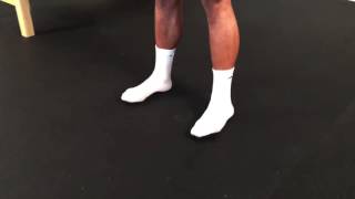 Parallel Stance Toe Raises - Feet Neutral