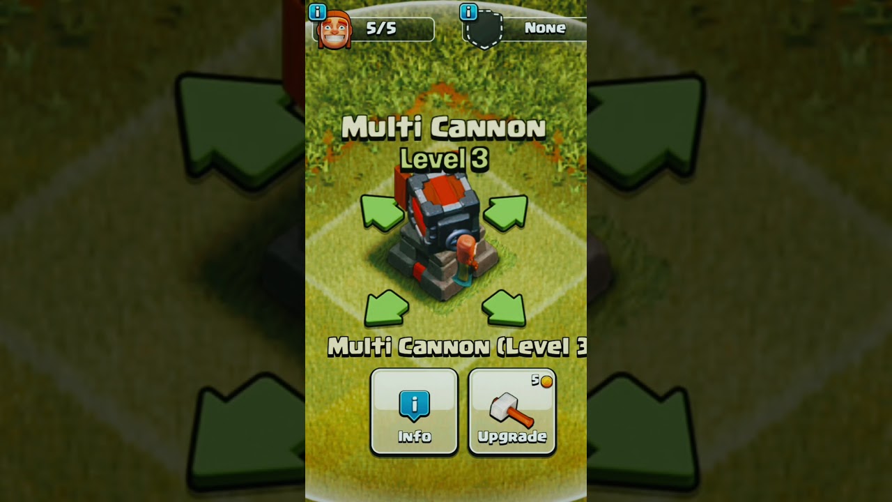 MULTI CANNON MAX LEVEL 