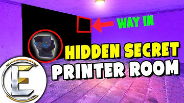 Hidden Secret Printer Room - Gmod DarkRP Life (Best Place To Hide Money Printers Noone Would Know)