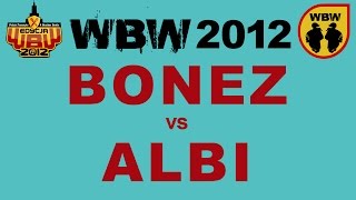 Bitwa: BONEZ vs ALBI [WBW 2012 Freestyle Grand Prix Powiśla]
