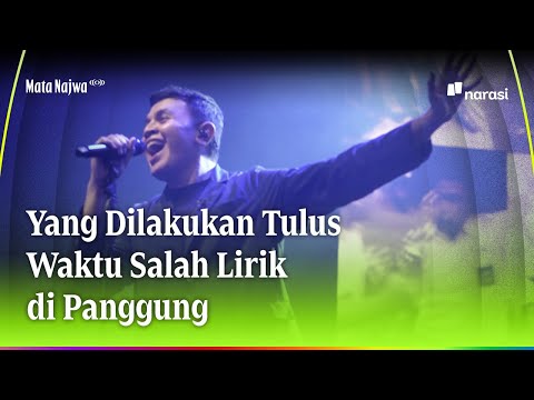 Yang Dilakukan Tulus Waktu Salah Lirik di Panggung Mata Najwa