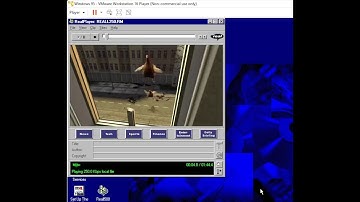 RealPlayer Running On Windows 95 via VMWare Player 16