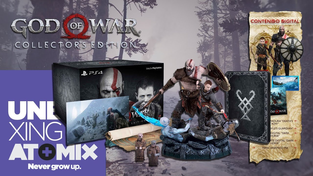 Unboxing – God of War Collector’s Edition - YouTube