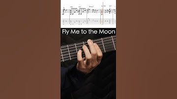Thumbnail of Fly Me to the Moon - Solo Guitar Chord Melody Tab
